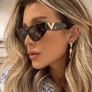 LUXURY VINTAGE CAT EYE SUNGLASSES